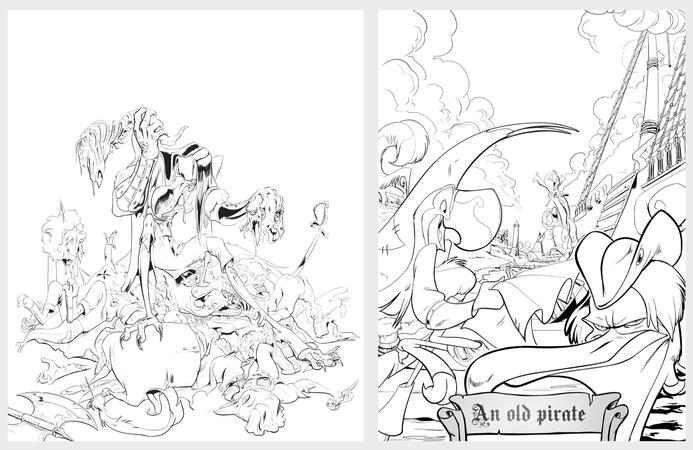 lineart no color